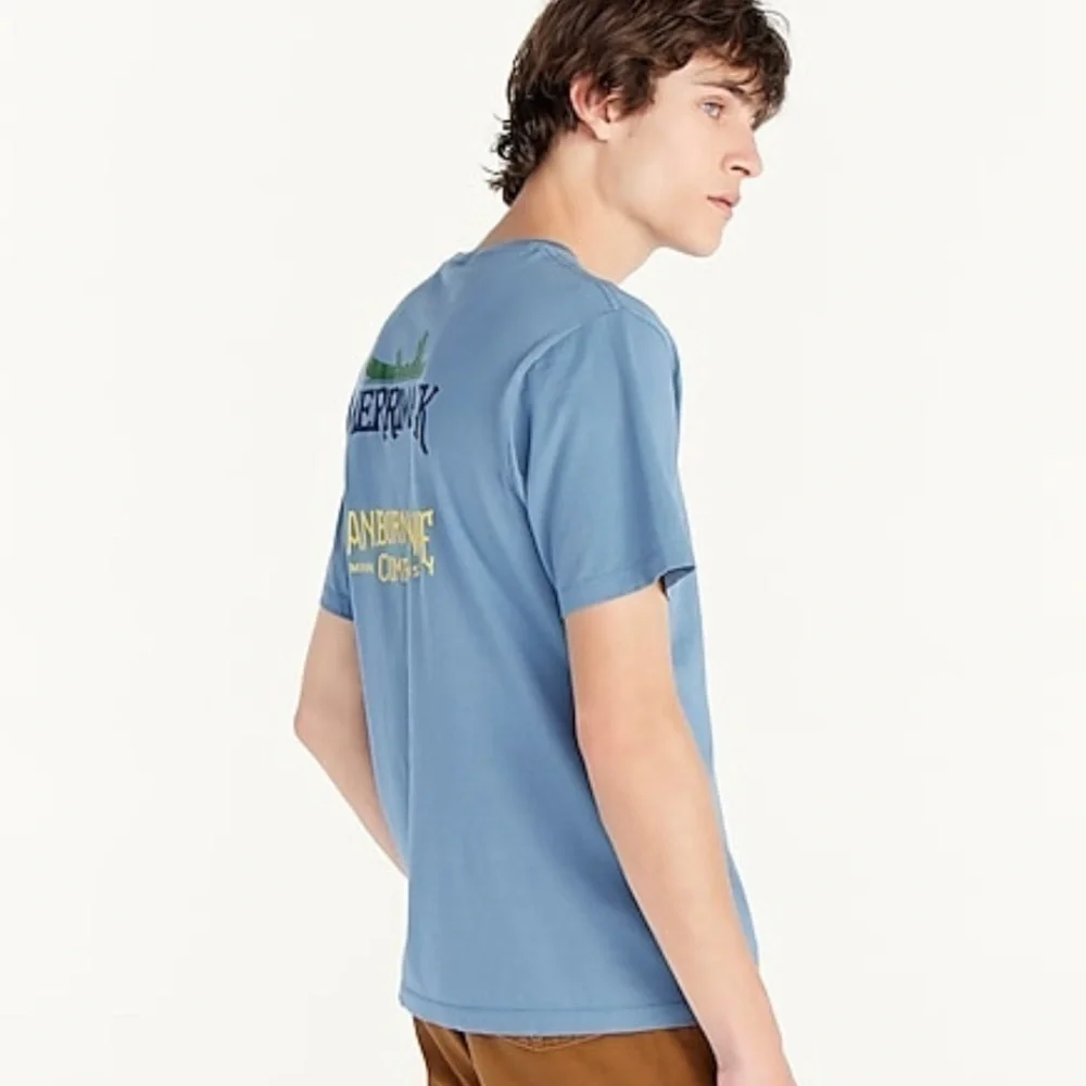Merrimack x sanborn x Jcrew made in the USA graphic tee shirt